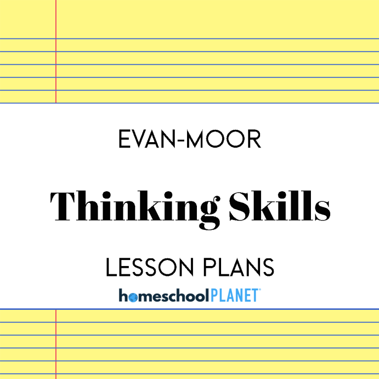 Evan-Moore Thinking Skills from Homeschool Planet Cover Image