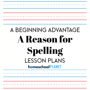 A Reason For Spelling lesson plan button for homeschool planet