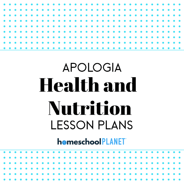 Homeschool Planet Apologia Health and Nutrition lesson plans button