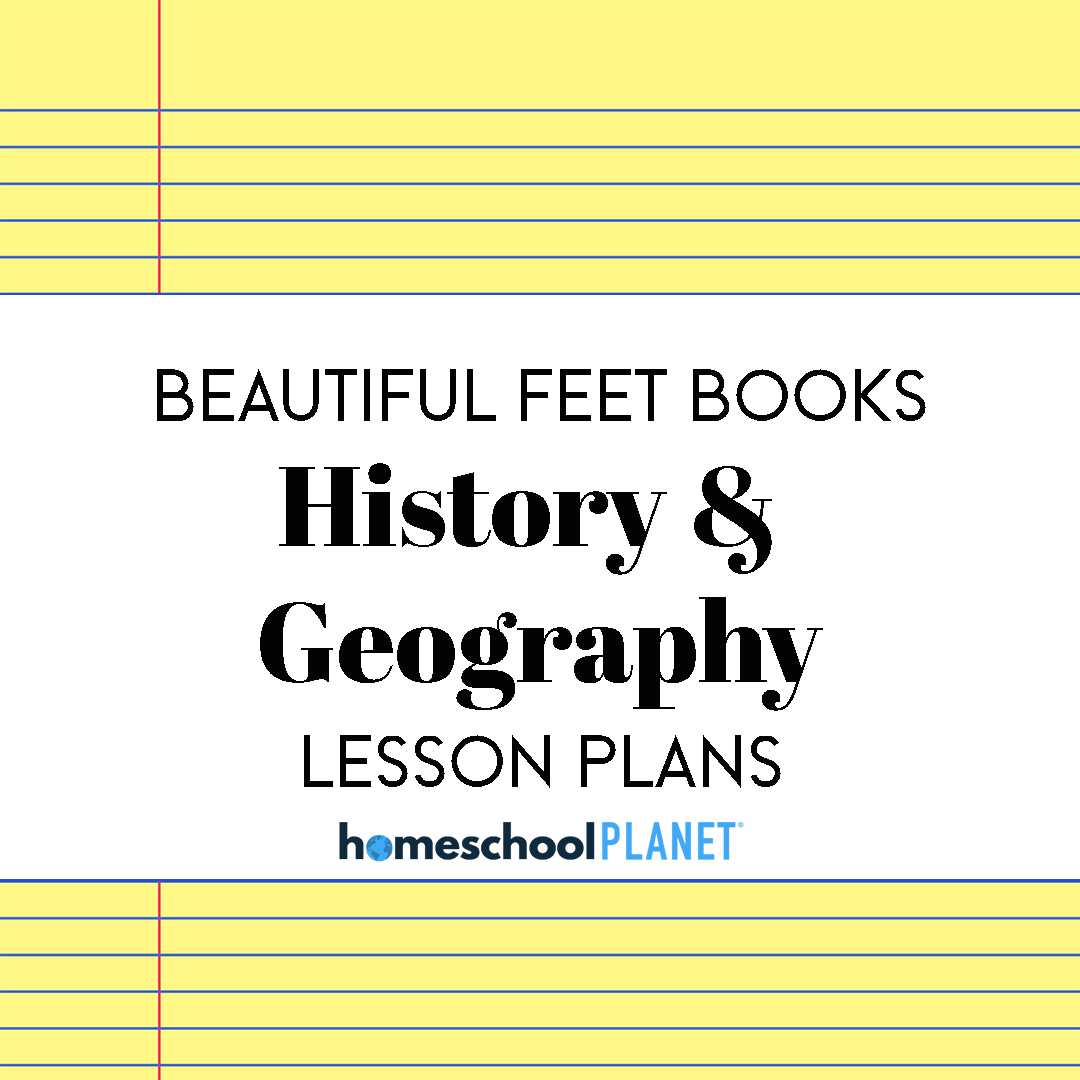 BFB-History-1 - Homeschool Planet Beautiful Feet Books lesson plan cover image