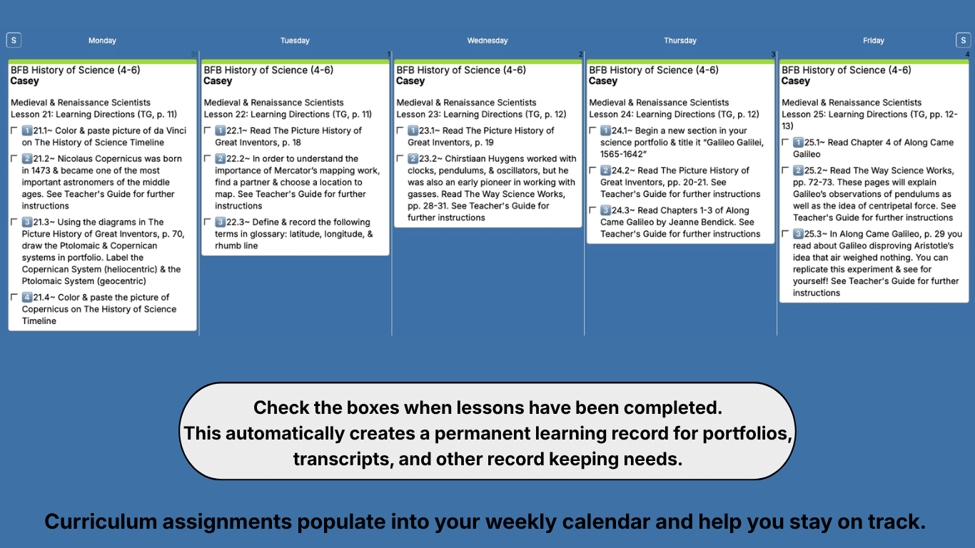 BFB-Science-Weekly-View