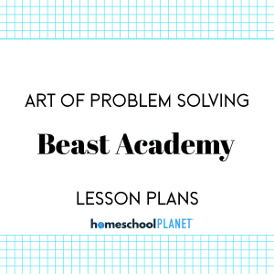Beast Academy lesson plans for Homeschool Planet cover image