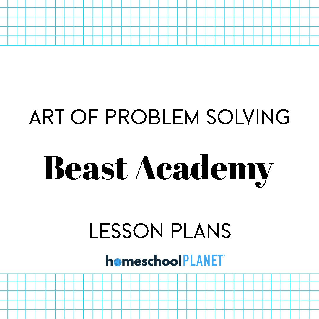 Beast Academy lesson plans for Homeschool Planet cover image