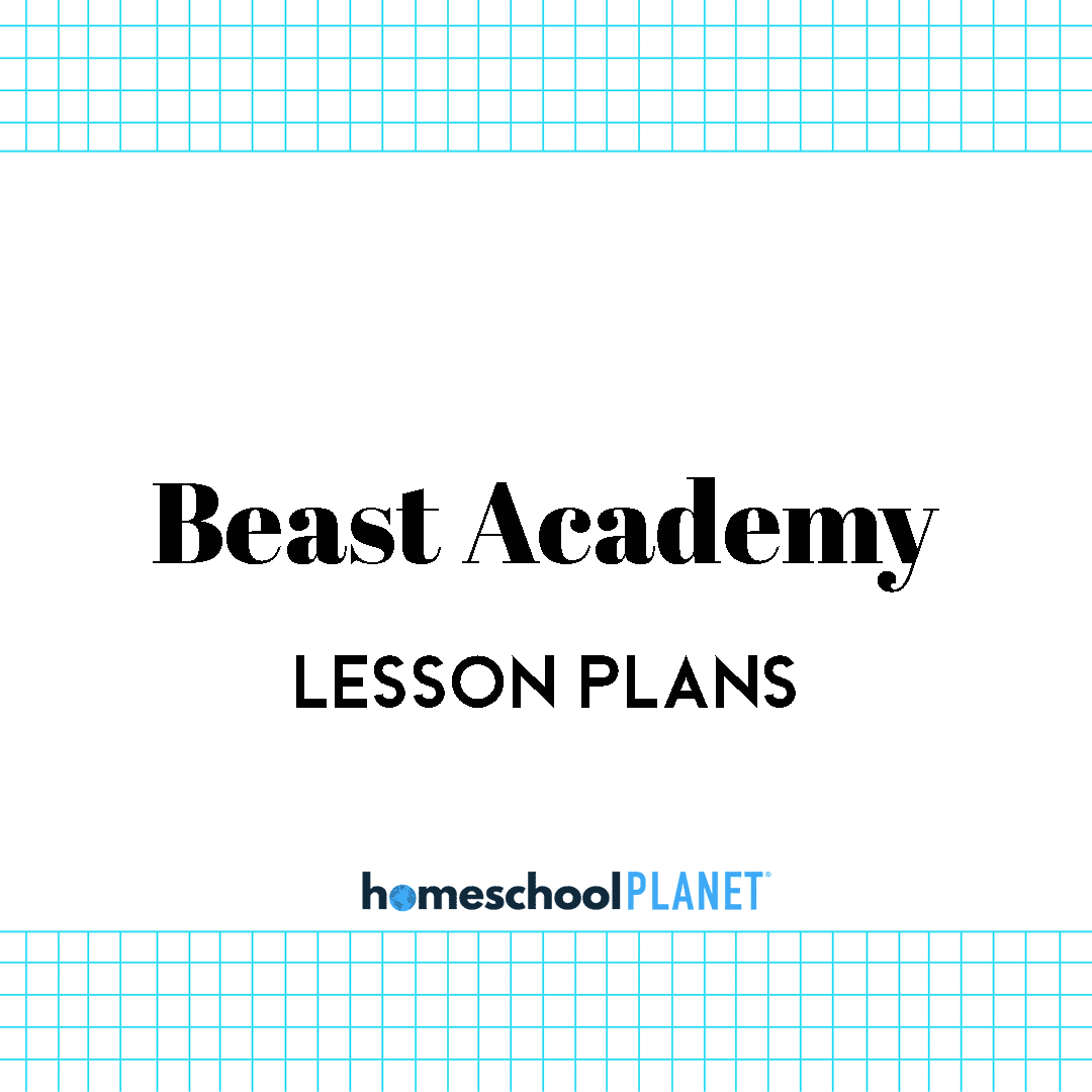 Beast Academy lesson plans for Homeschool Planet cover image
