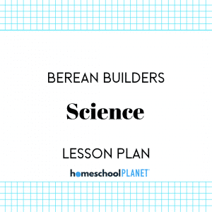 Berean Builders lesson plan button for homeschool planet
