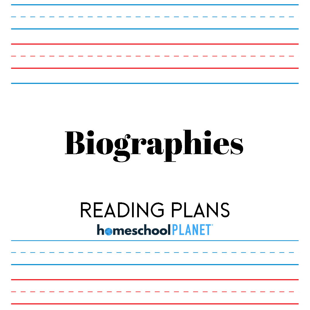 Biographies Reading plans for Homeschool Planet cover image