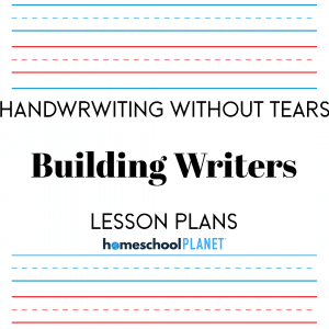 Building Writers lesson plans button for Homeschool Planet