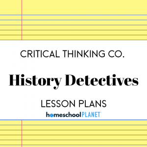 History Detectives lesson plans for Homeschool Planet cover image