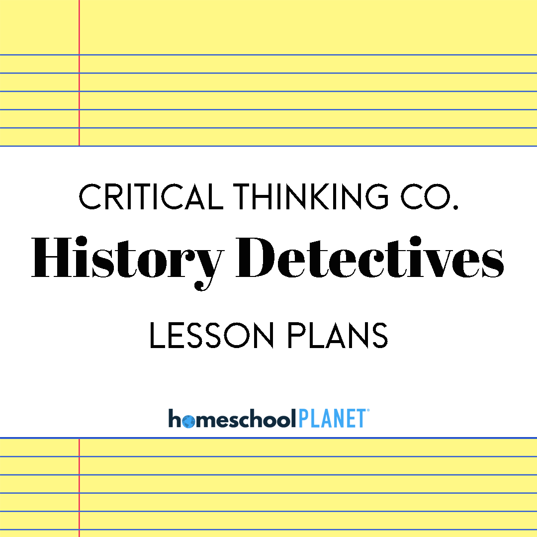 CTC-History-Detectives - Homeschool Planet History Detectives lesson plans for Homeschool Planet cover image