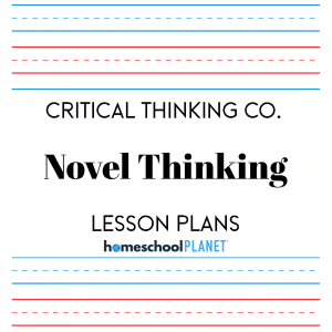 Homeschool Planet Novel Thinking lesson plans button