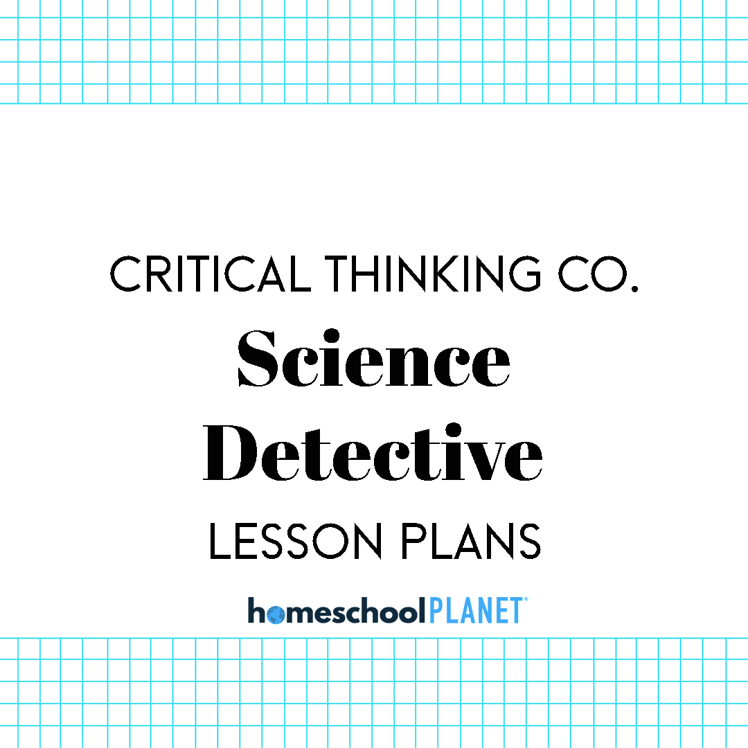 Homeschool Planet Science Detectives lesson plan image