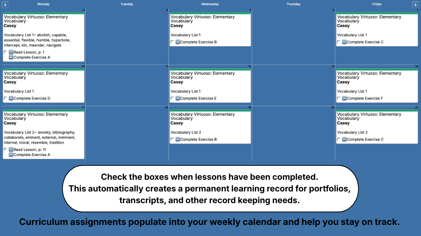 CTC-Vocabulary-Virtuoso-Weekly-View