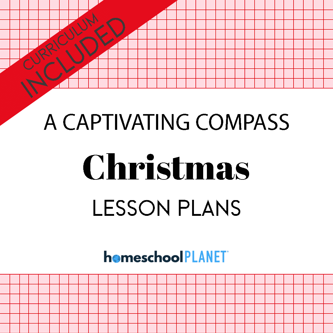 Homeschool Planner Captivating Compass Christmas lesson plans button