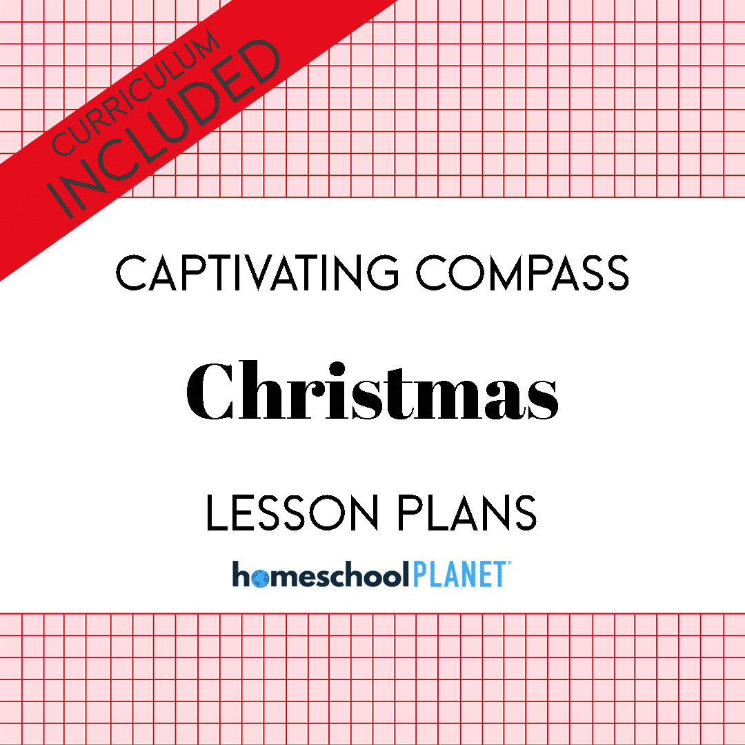 Homeschool Planner Captivating Compass Christmas lesson plans button