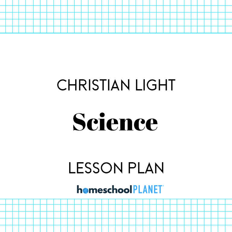 Christian Light Science Lesson Plans from Homeschool Planet Cover Image