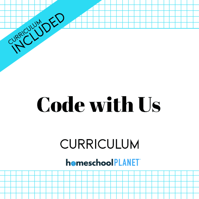 Code With Us Lesson Plans from Homeschool Planet Cover Image