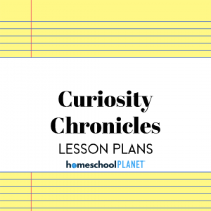 Curiosity Chronicles for Homeschool Planet lesson plan cover