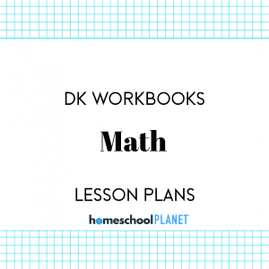 Homeschool Planner DK Math Workbooks lesson plans button
