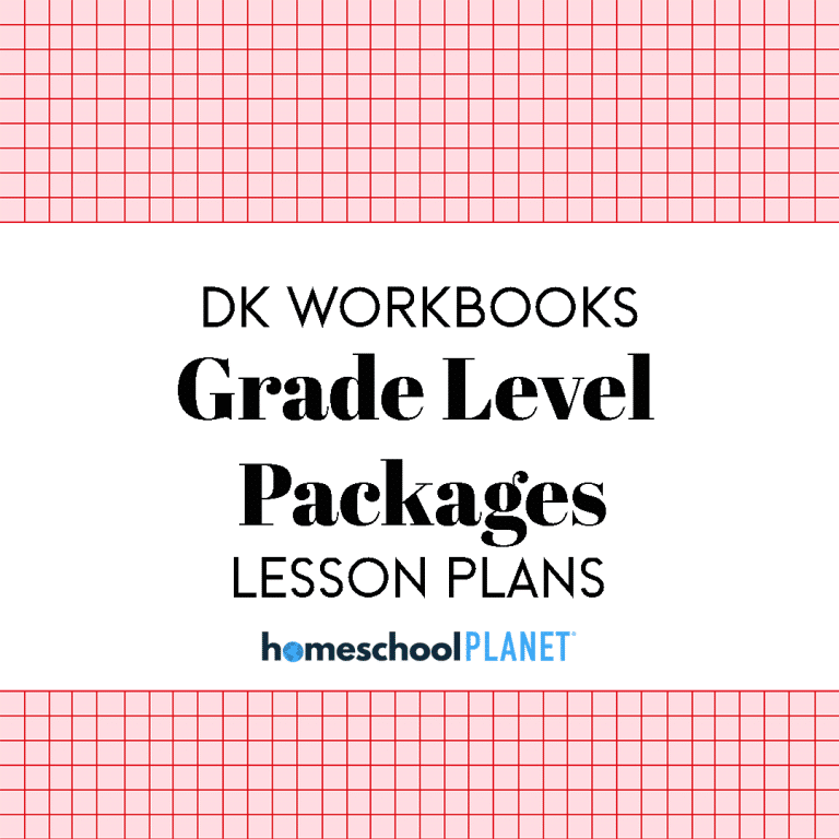 Homeschool Planner DK Grade Level Packages lesson plans button