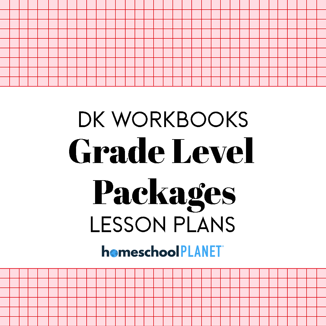 Homeschool Planner DK Grade Level Packages lesson plans cover image