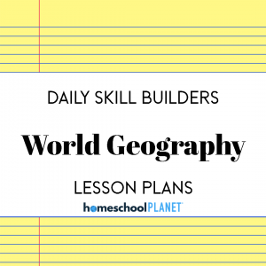 World Geography Daily Skill Builders lesson plans for Homeschool Planet cover image