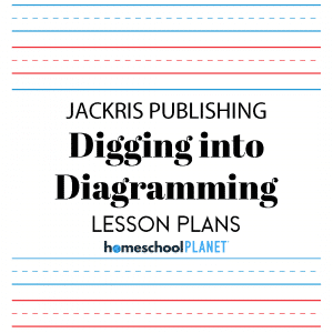 Homeschool Planner Digging into Diagramming lesson plans button