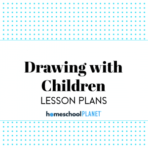 Homeschool Planner Drawing With Children lesson plans button