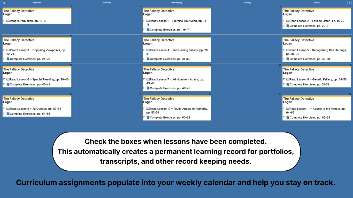 Fallacy-Detective-Weekly-View