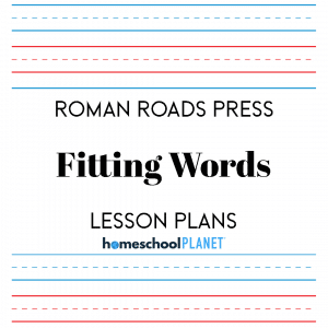 Homeschool Planet Fitting Words lesson plans button