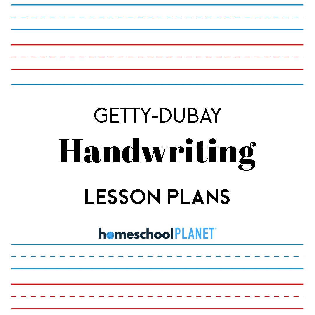 GettyDubayHandwriting - Homeschool Planet Homeschool Planet Getty-Dubay Handwriting lesson plans button