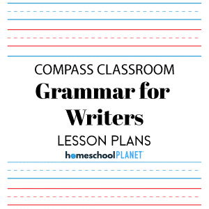 Homeschool Planet Grammar for Writers lesson plans button