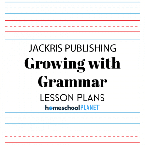 Homeschool Planner Growing with Grammar lesson plan button