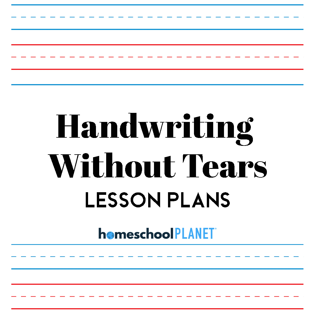 HWOT - Homeschool Planet Homeschool Planner Handwriting Without Tears lesson plans button