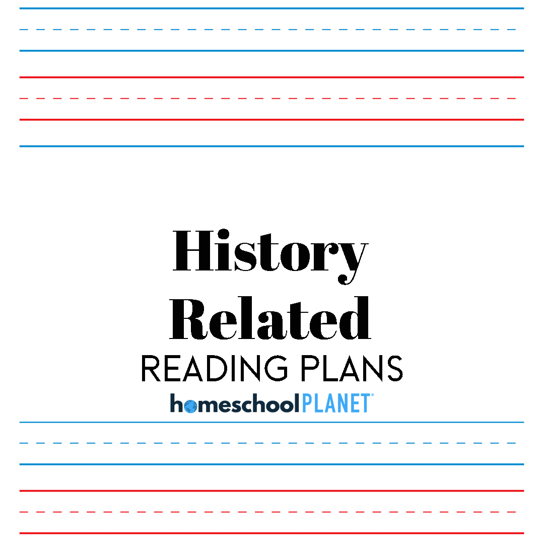 History Related Reading Plans button for Homeschool Planet