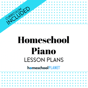 HomeSchoolPiano One Year Family Subscription and Lesson Plan Combo