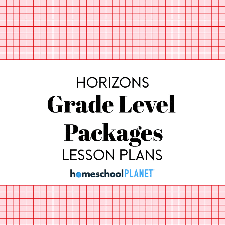 Horizons Multi-Subject lesson plan button cover image for Homeschool Planet