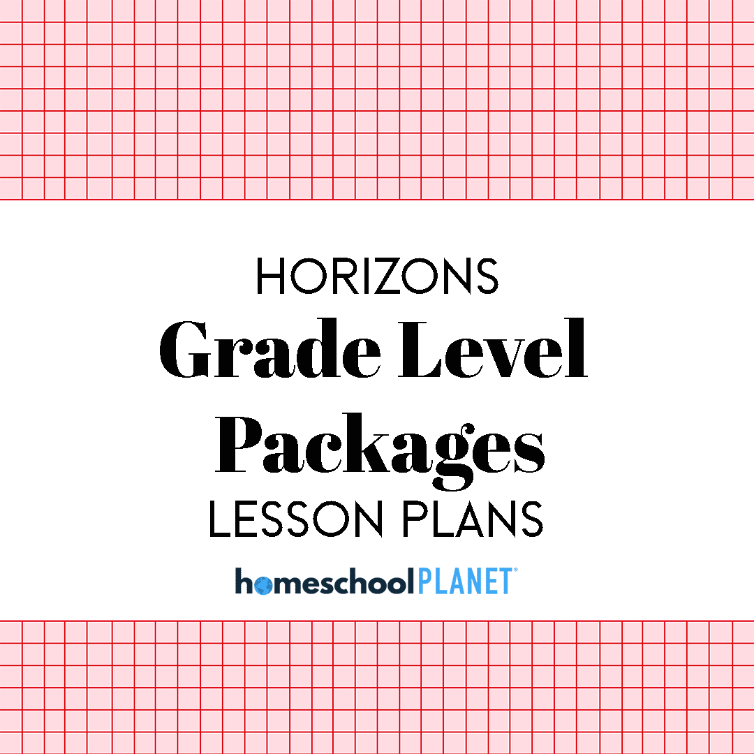 Horizons Multi-Subject lesson plan button cover image for homeschool planet
