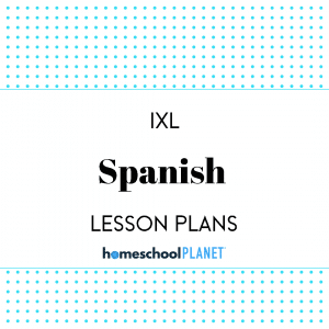 Homeschool Planet IXL Foreign Language lesson plans button