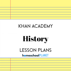 Khan Academy lesson plans for Homeschool Planet cover image