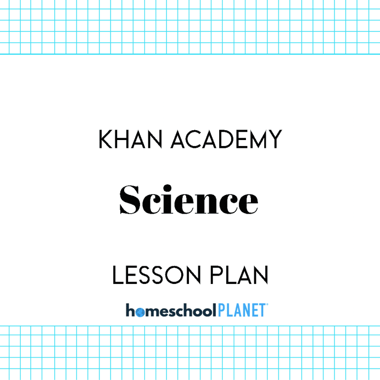 Homeschool Planet Khan Academy Science Lesson Plans from Homeschool Planet Cover Image