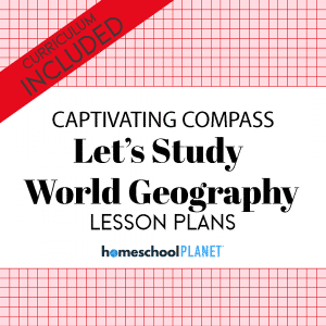Homeschool Planet Lets Study World Geography lesson plan cover image