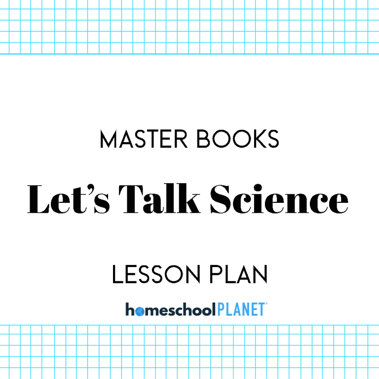 Let's Talk Science Lesson Plans from Homeschool Planet Cover Image