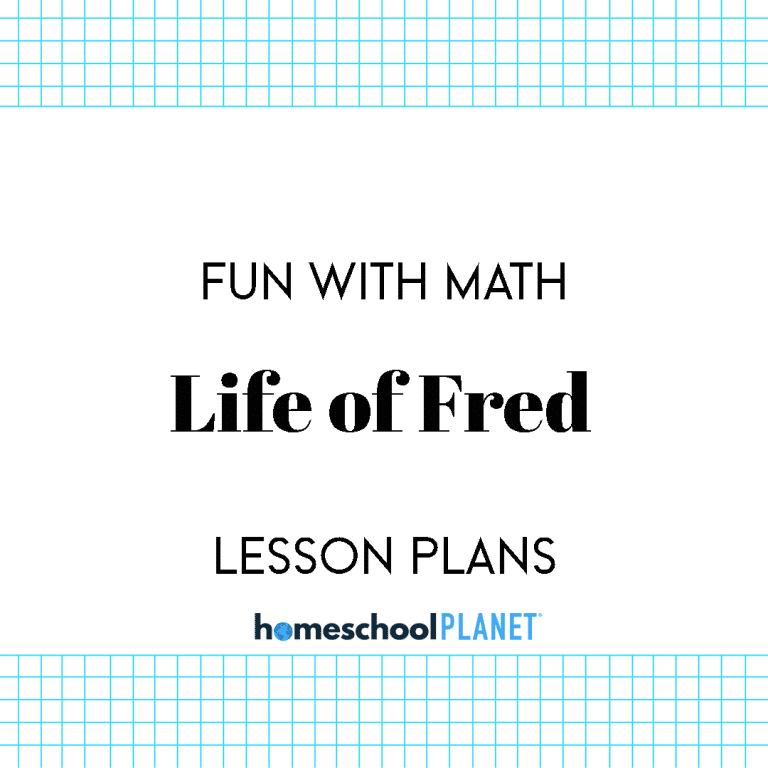 Homeschool Planner Fun With Math for Life of Fred lesson plan button