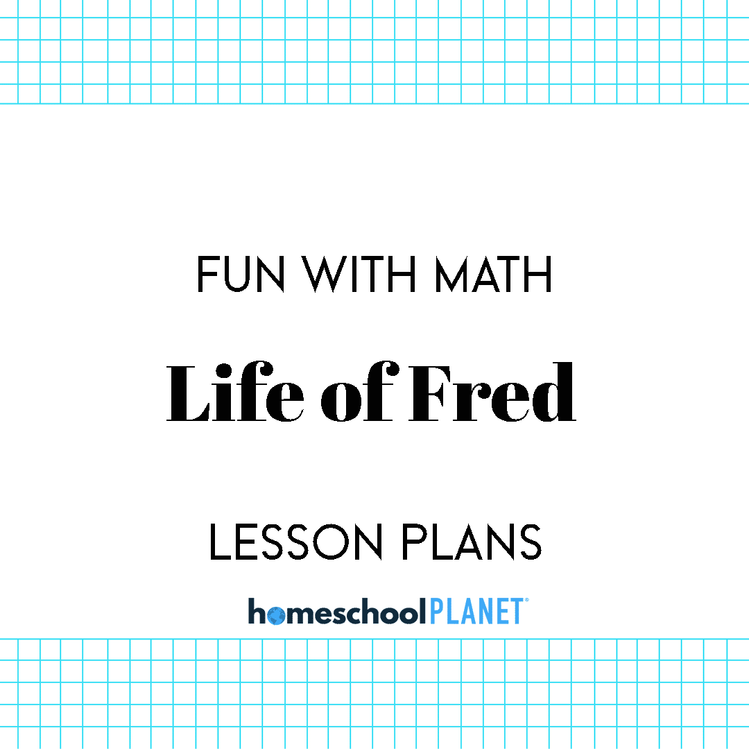 Homeschool Planner Fun With Math for Life of Fred lesson plan button