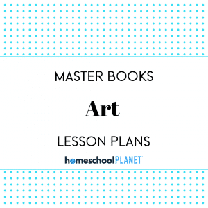 Master Books Living Art Lessons lesson plan cover