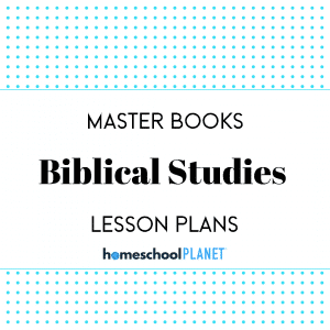 Homeschool Planet button for Master Books Biblical Studies