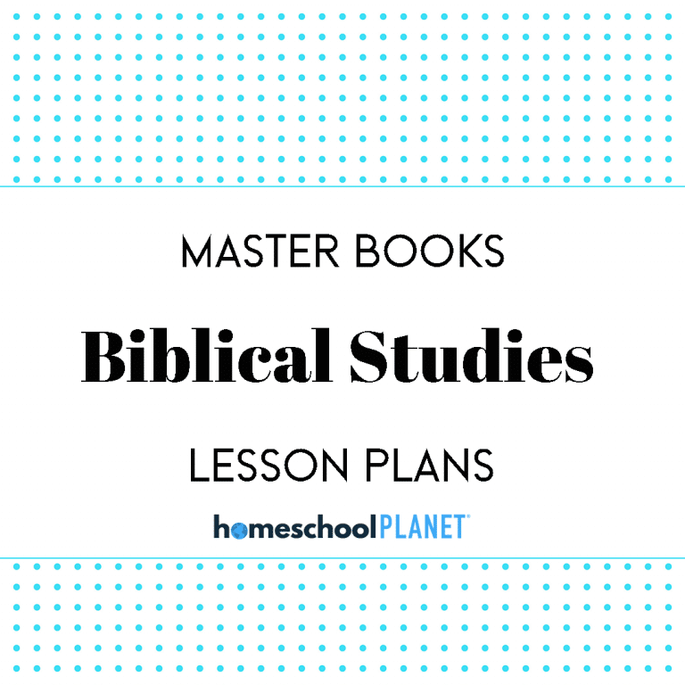 Homeschool Planet button for Master Books Biblical Studies