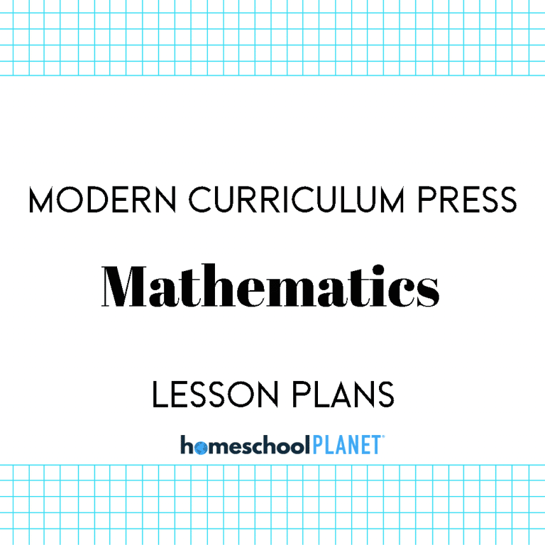 Homeschool Planet MCP Mathematics lesson plans button