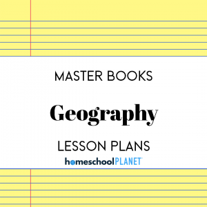 Master Books Geography lesson plans for Homeschool Planet cover image