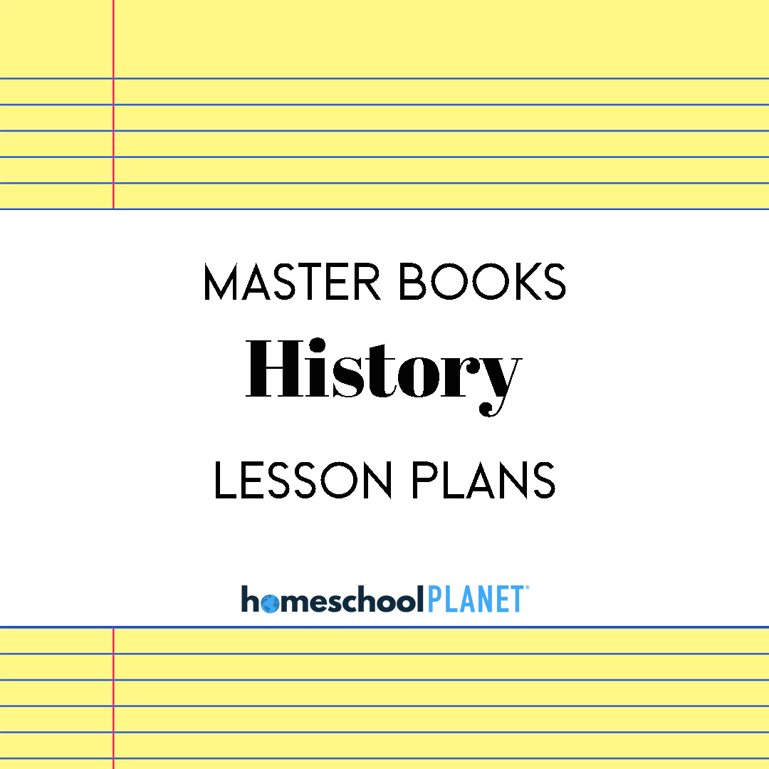 Master-Books-History - Homeschool Planet Master Books History lesson plans for Homeschool Planet cover image